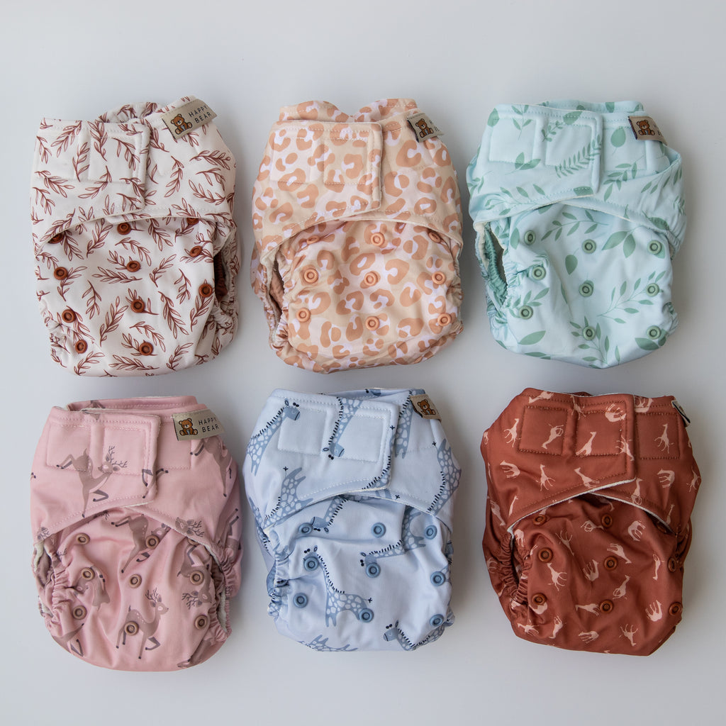 Windeln mit einer Geschichte