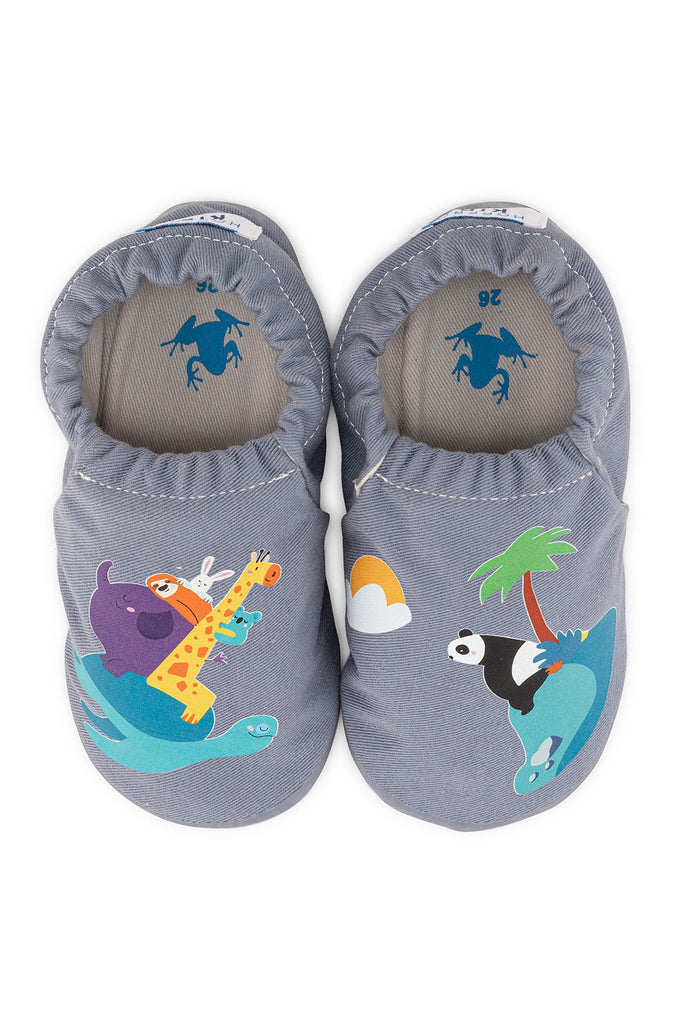 Adventure Hyper - Barfußschuhe I Lauflernschuhe & Babyschuhe / Vegane Krabbelschuhe / Kinder Kitaschuhe & Hausschuhe - WikoBaby