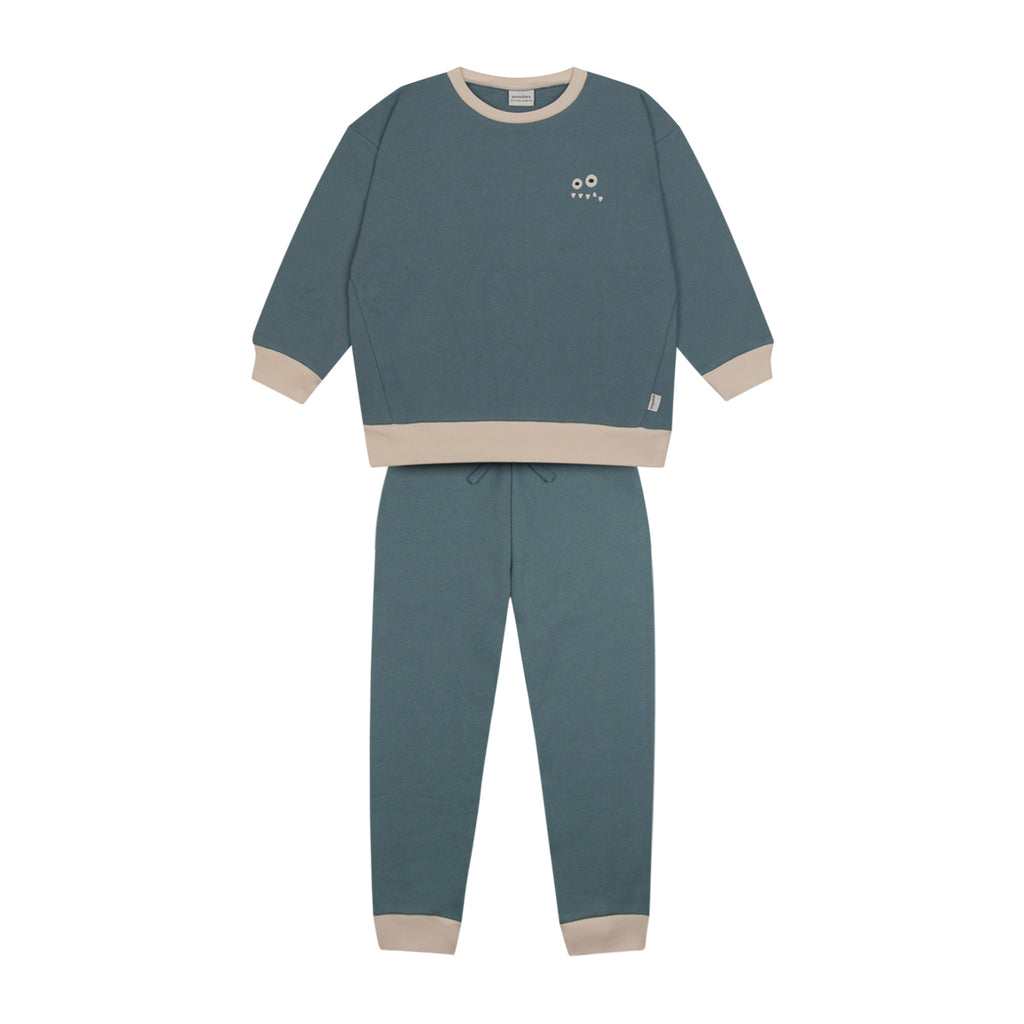 Funny Monsters 3 PLY  Sweatshirt Set 100% Bio-Baumwolle - WikoBaby