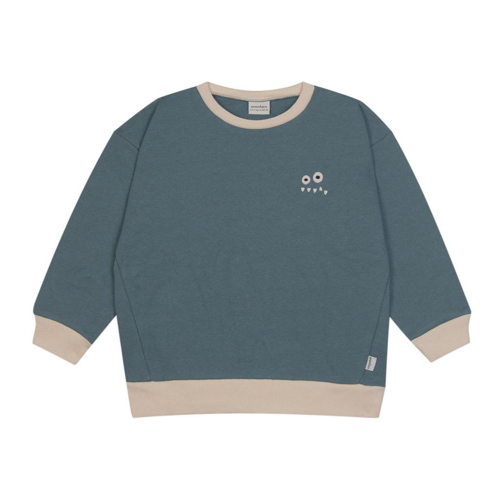 Funny Monsters 3 PLY  Sweatshirt Set 100% Bio-Baumwolle - WikoBaby