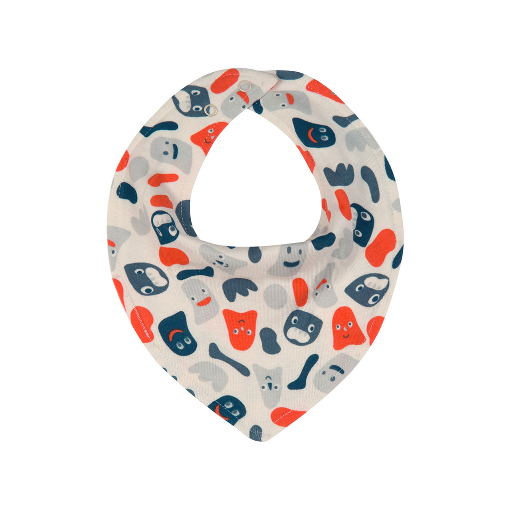 Funny Monsters Rib Bib Lätzchen für Babys 100 % Bio-Baumwolle - WikoBaby