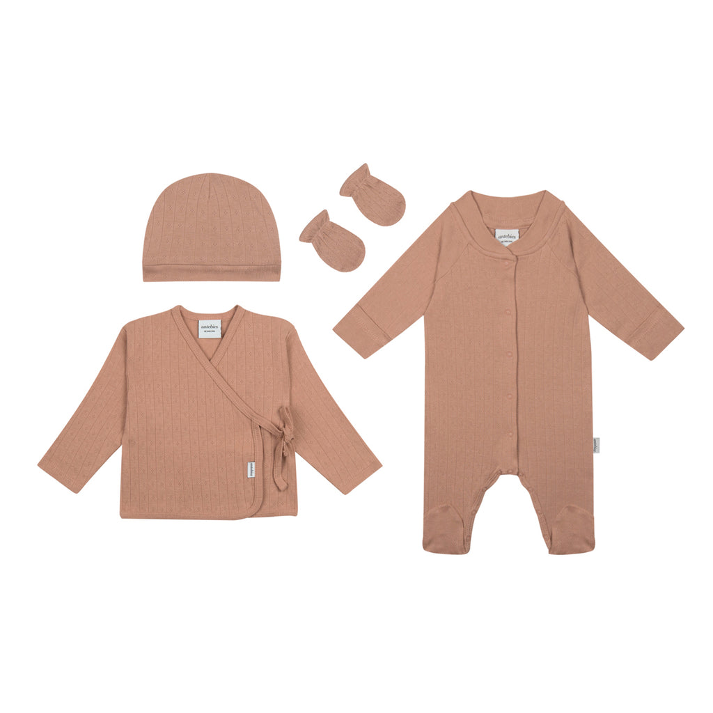 Classic Jacquard  Newborn Set %100 Bio-Baumwolle Organic Cotton - WikoBaby