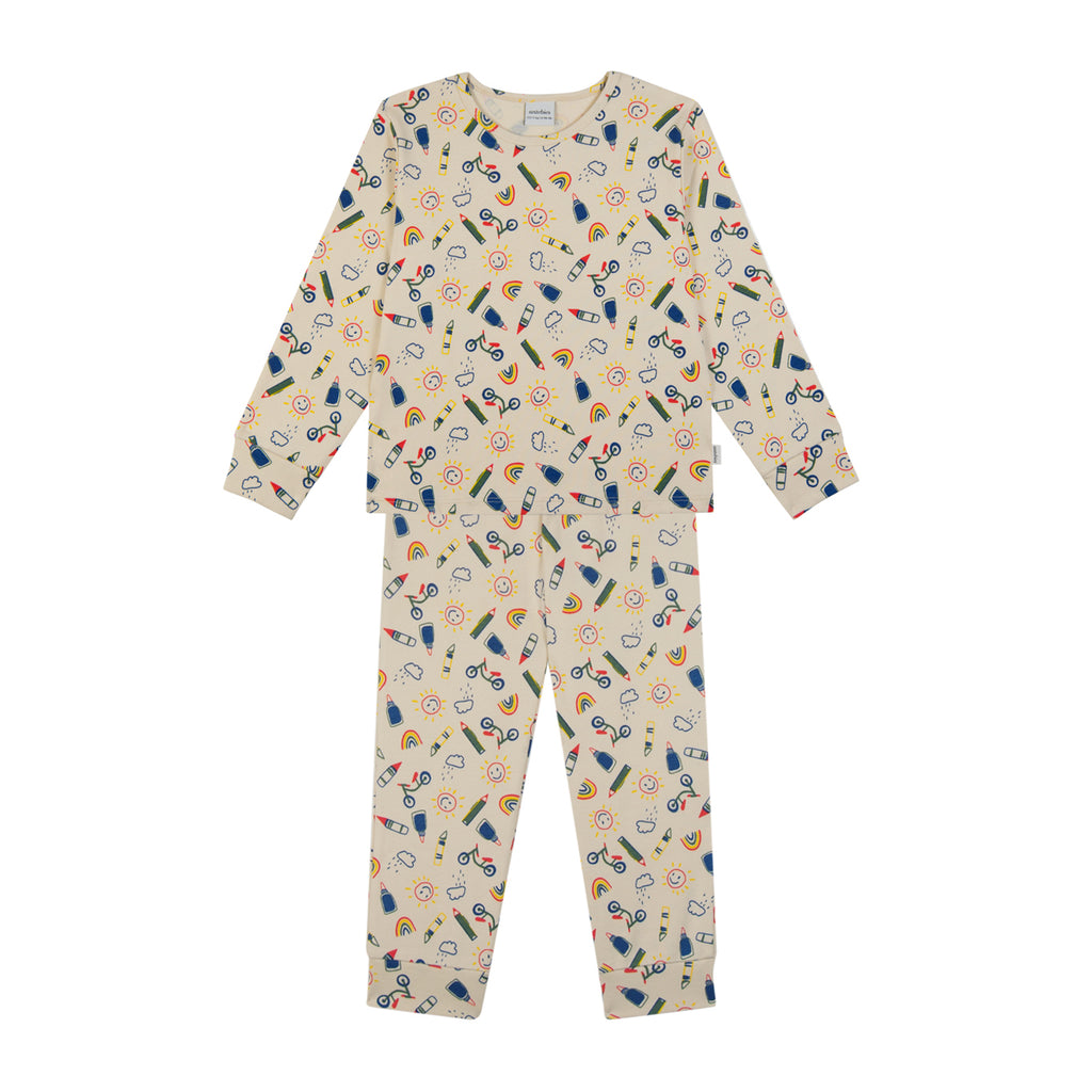 Back To School Pyjama 100% Bio-Baumwolle - WikoBaby