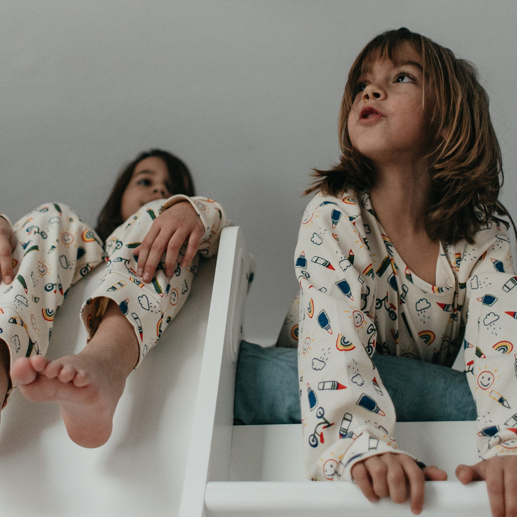 Back To School Pyjama 100% Bio-Baumwolle - WikoBaby