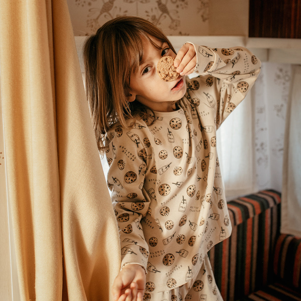 Cookie Monster Pyjama 100% Bio-Baumwolle - WikoBaby