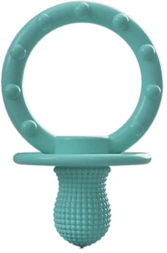 Minikoioi Gumy -Beißring - 100 % Lebensmittelqualität Silikon - BPA Frei - WikoBaby