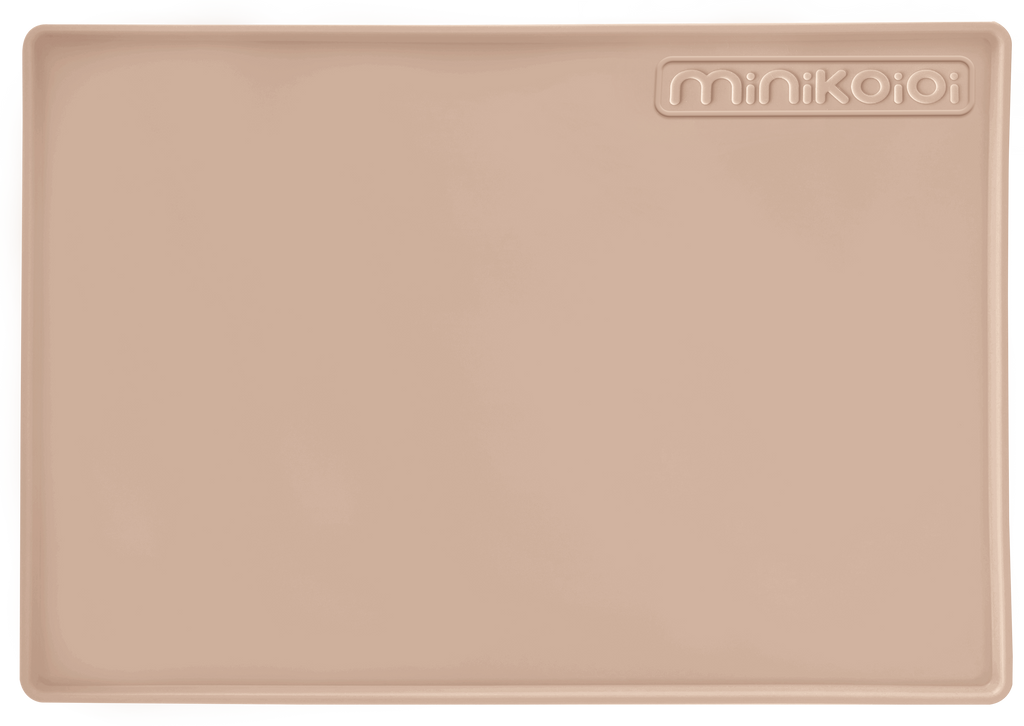 Minikoioi Mat - Kinder Servicematte - 100 % Lebensmittelqualität Silikon -BPA Frei - WikoBaby
