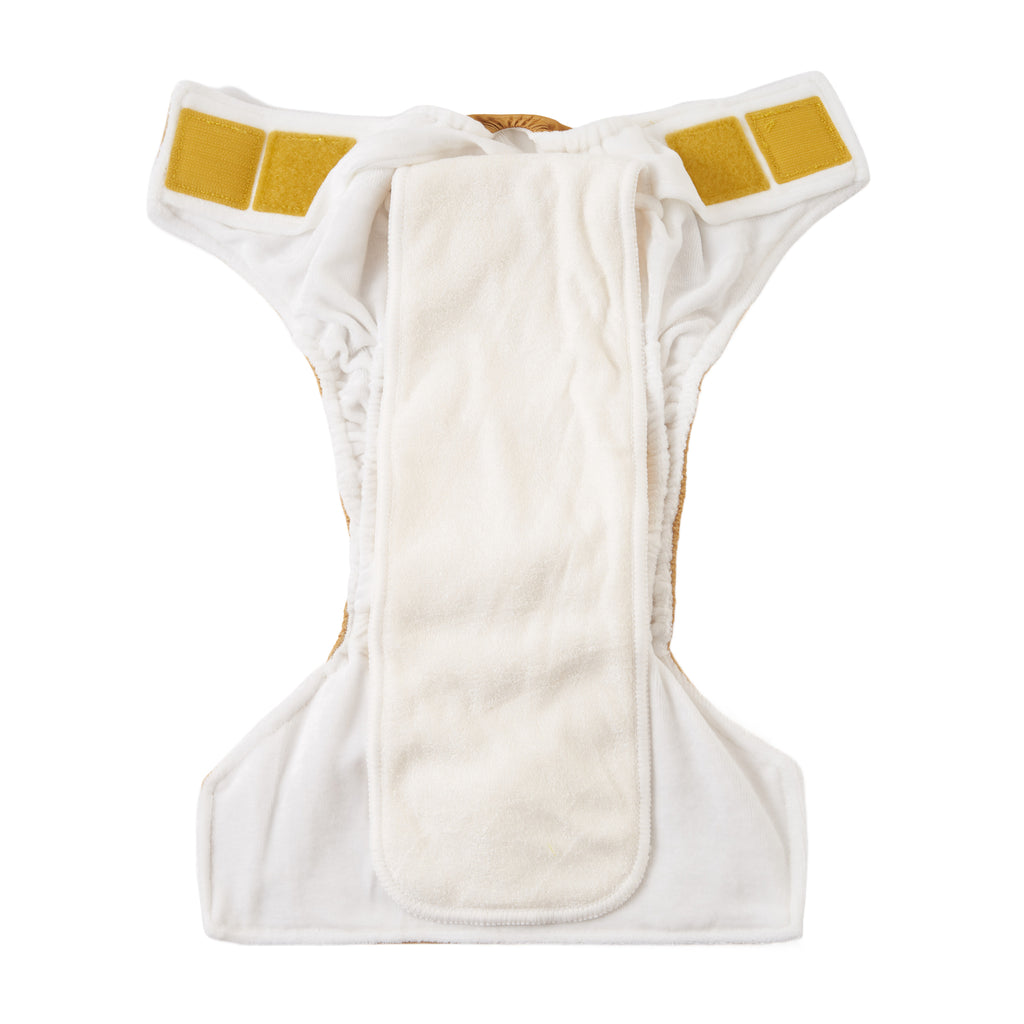 All-In-One Diaper | Ocher - Happybear Diapers - Waschbare Windeln - WikoBaby