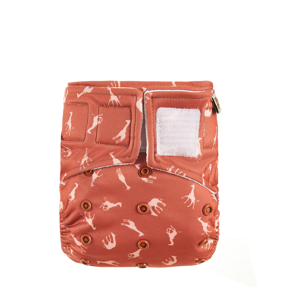 All In One Diaper | Gemustert | Waschbare Windeln - WikoBaby