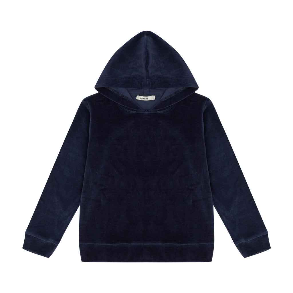 Deep Navy Sweatshirt und Jogginghose Set- Antebies 100 % Bio-Baumwolle - WikoBaby