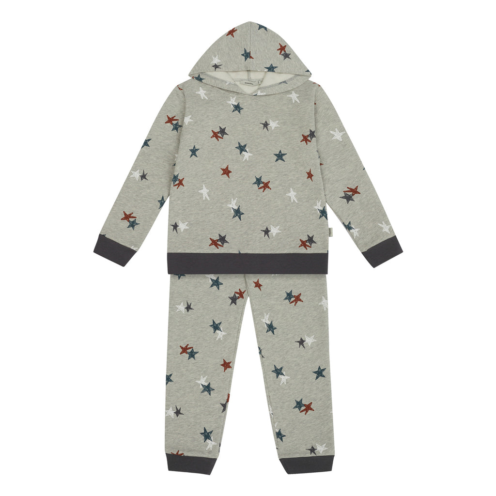 Starry Nights Sweatshirt und Jogginghose Set- Antebies 100 % Bio-Baumwolle - WikoBaby