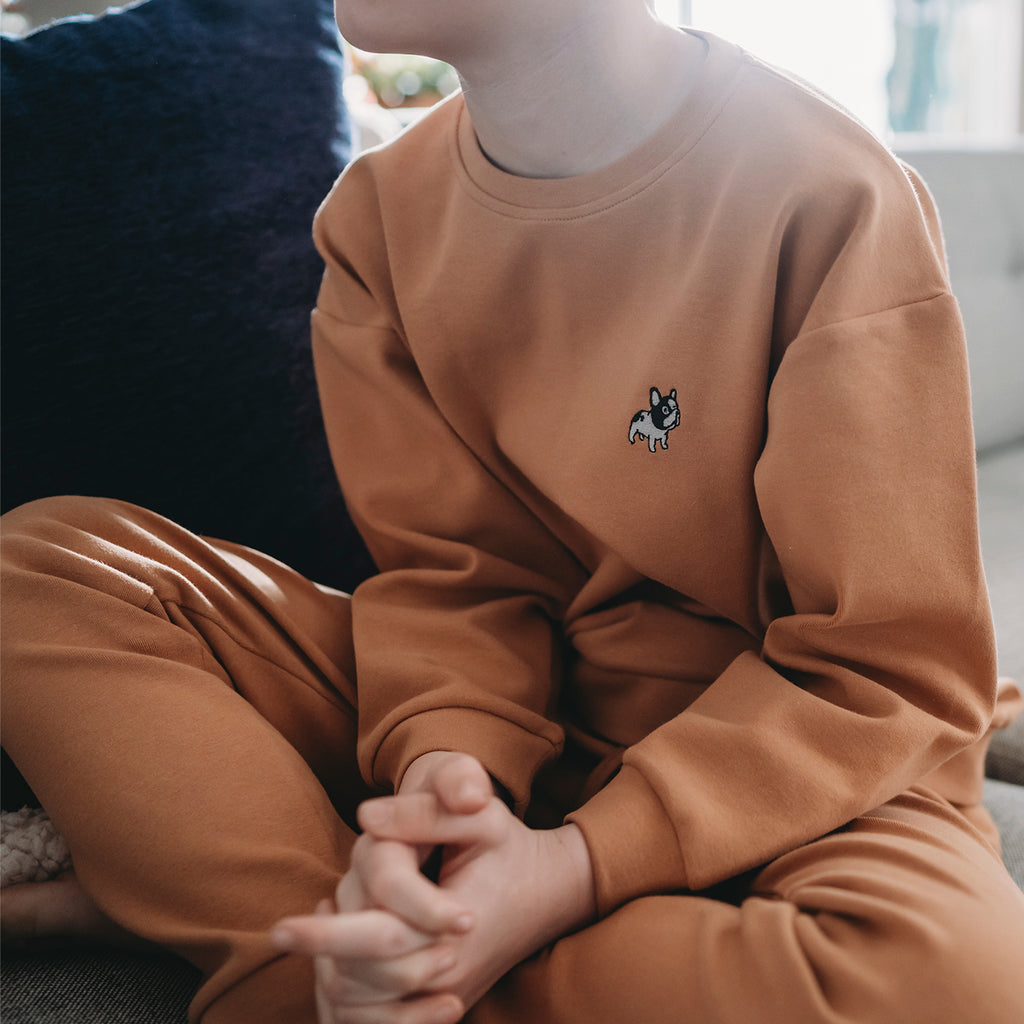 Dogs Rib Sweatshirt und Jogginghose- Antebies 95% Bio-Baumwolle 5% EA - WikoBaby