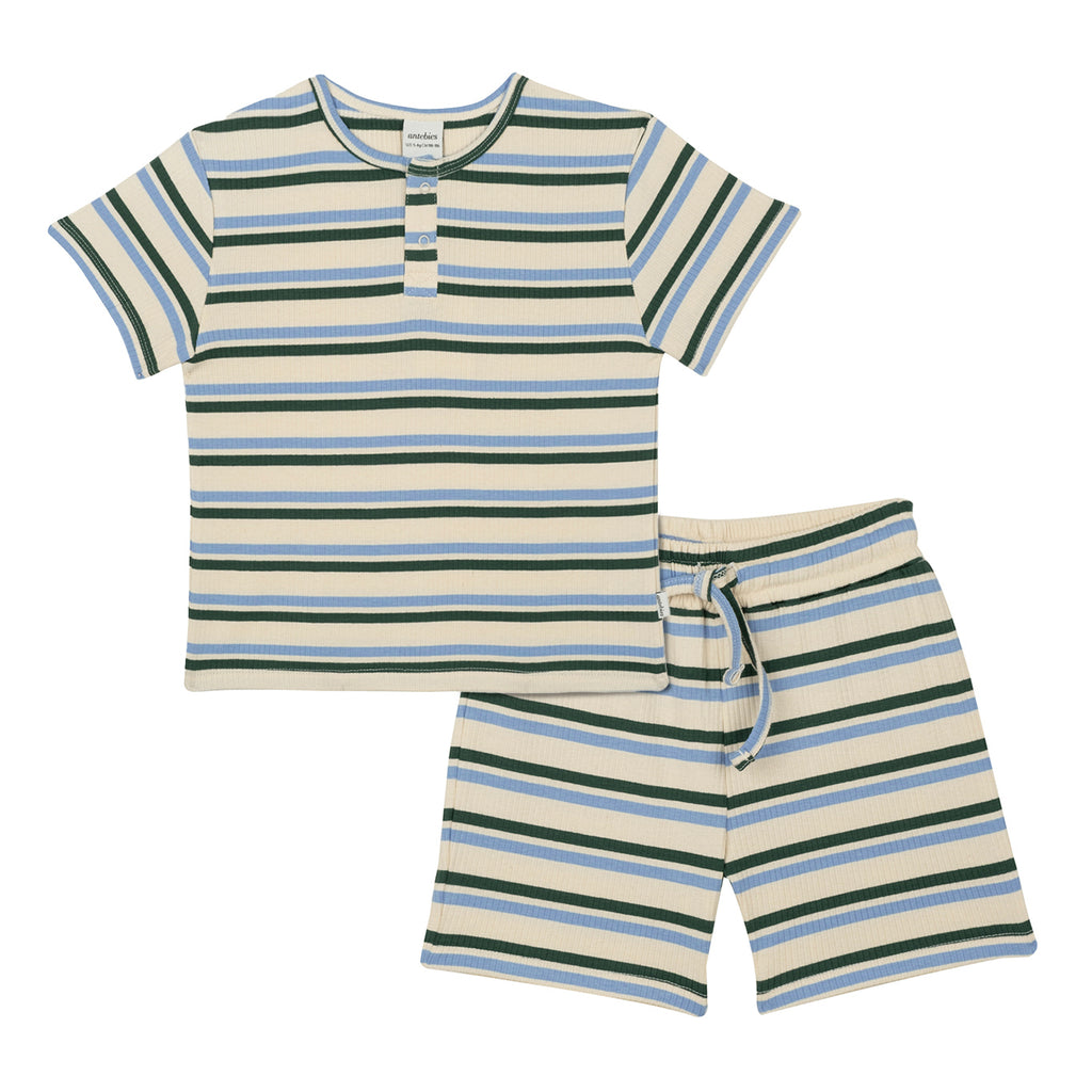 Basic Instincts Stripe Short Pyjama - WikoBaby