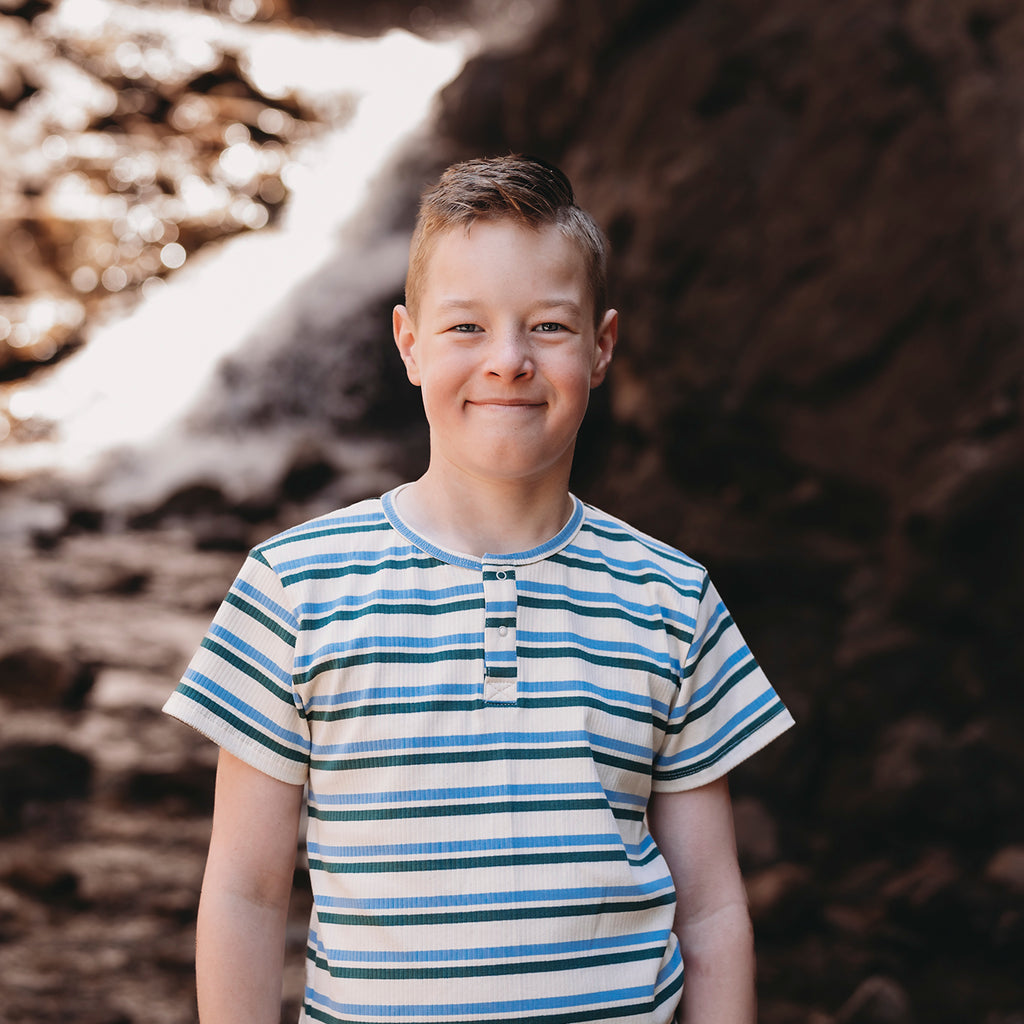 Basic Instincts Stripe Short Pyjama - WikoBaby