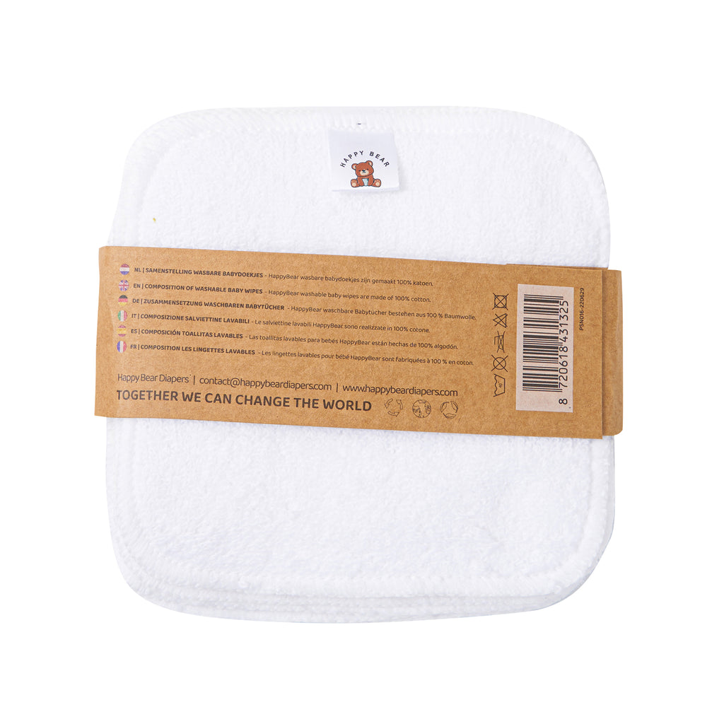 Baby Feuchttücher Set 10 Stück | Baumwolle | Cotton - WikoBaby