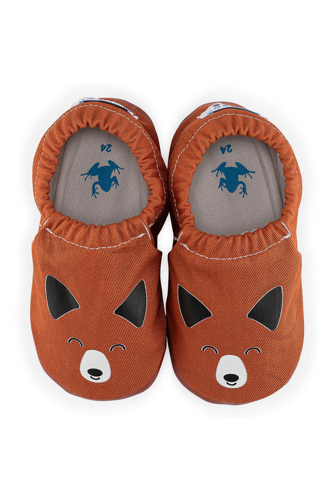 The Fox Hyper - Beach Yellow - Barfußschuhe Kinder Kitaschuhe & Hausschuhe - WikoBaby