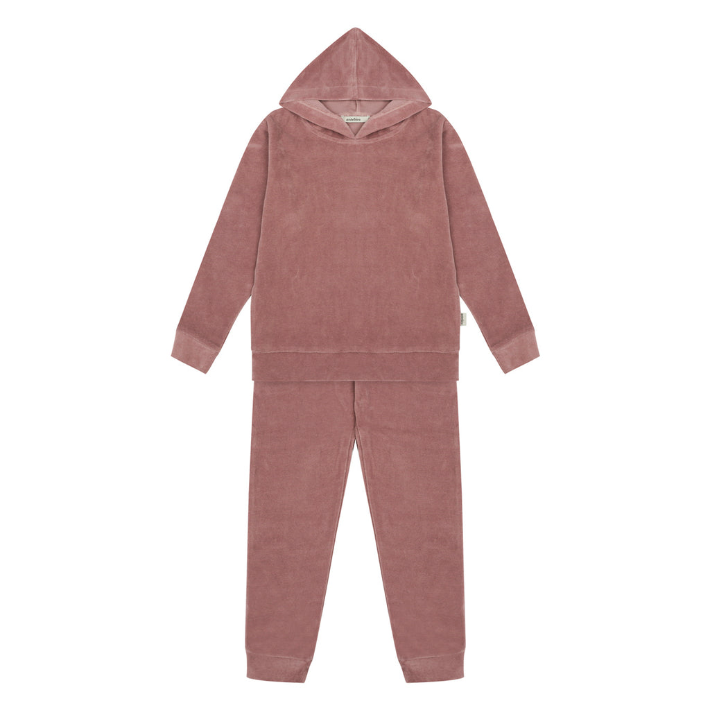 Blush Sweatshirt und Jogginghose Set- Antebies 100 % Bio-Baumwolle - WikoBaby
