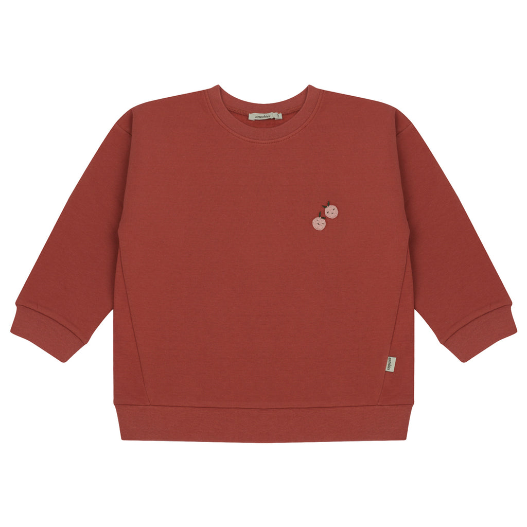 Apple Love Sweatshirt und Jogginghose- Antebies 95% Bio-Baumwolle 5% EA - WikoBaby