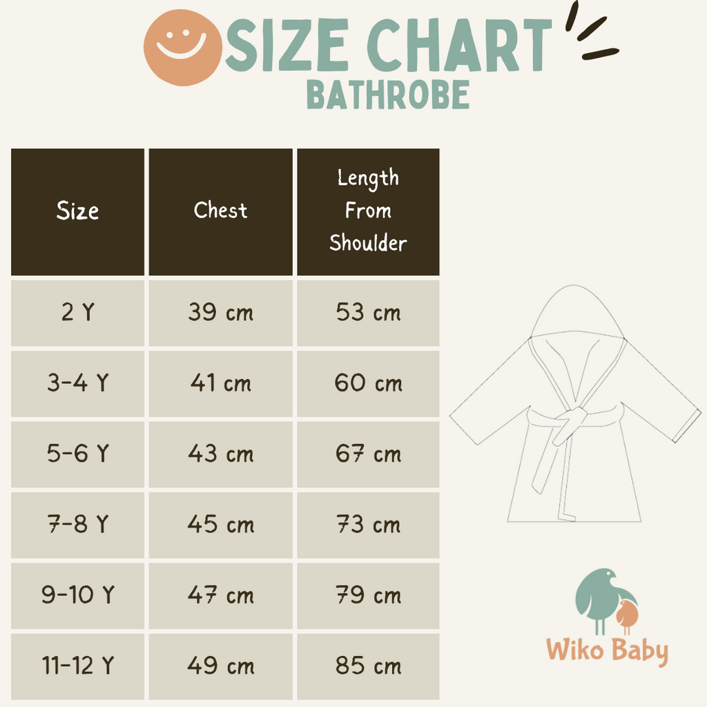 Sunset Mood/Cloudy Mood - Bademantel - WikoBaby