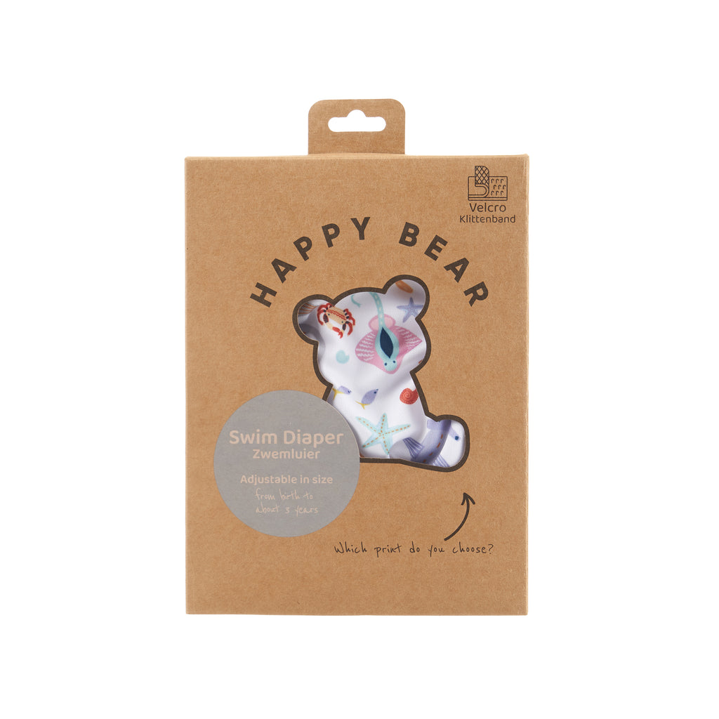 Swimming Diaper | Velcro | Marina - Happybear Diapers - Schwimmwindel wiederverwendbar - WikoBaby