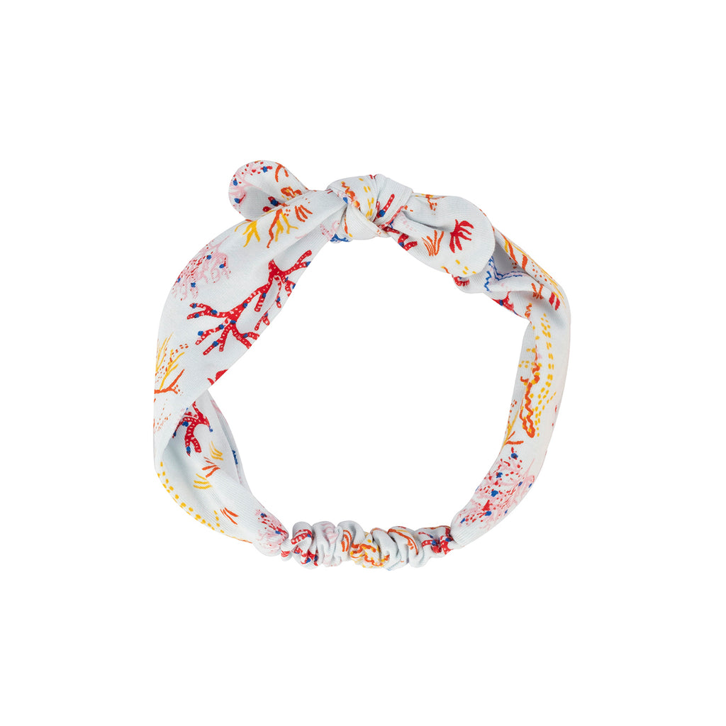 Under The Sea Print and Mandalina Towel Hair Band - WikoBaby