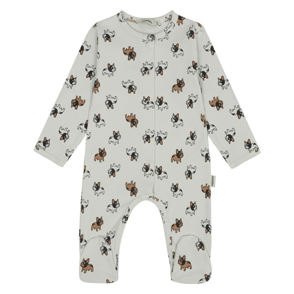 Dogs Rippenfuß- Antebies 100 % Bio-Baumwolle - WikoBaby