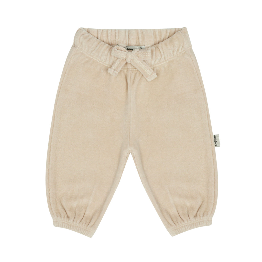 Beige Velvet Hose- Antebies 100% Bio-Baumwolle - WikoBaby