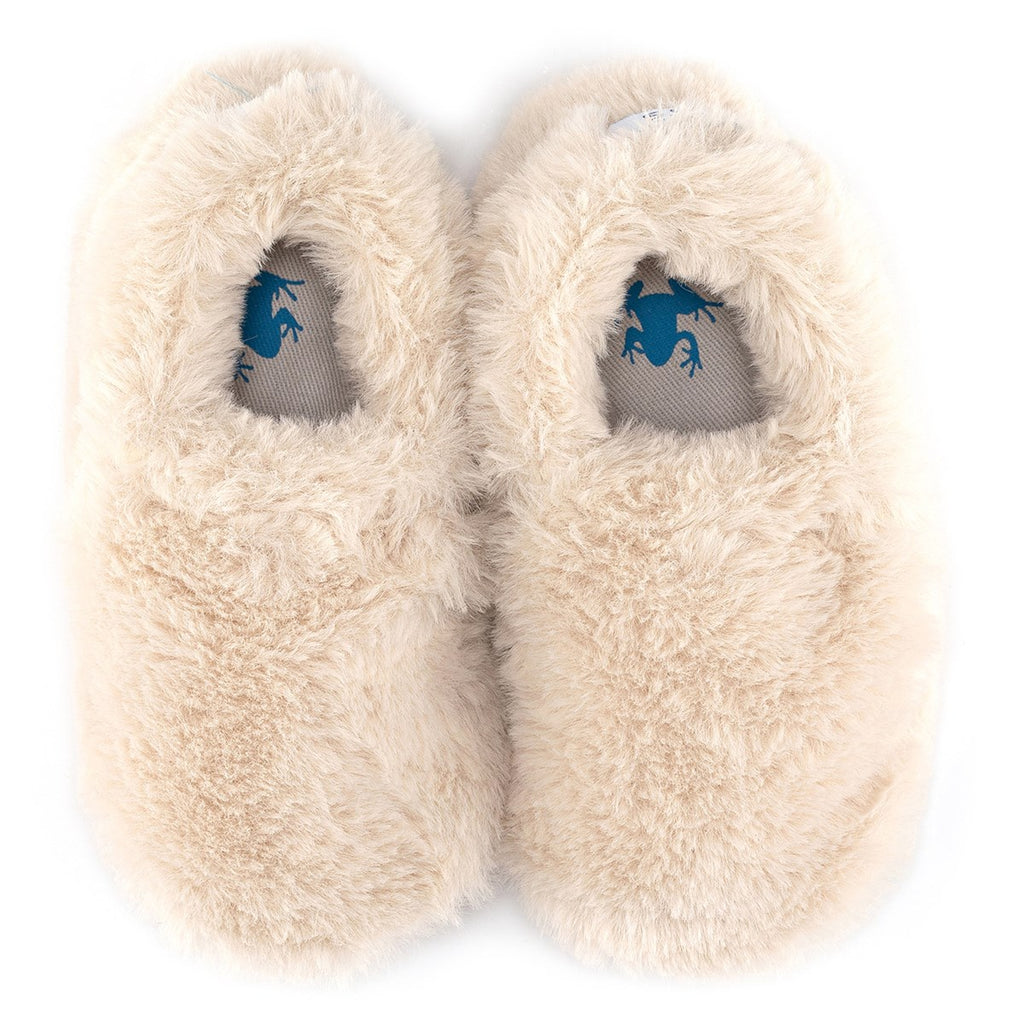 Furry Furry - Beige Furry - Barfußschuhe Kinder Kitaschuhe & Hausschuhe - WikoBaby