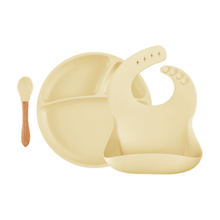 BLW Set II (Baby Led Weaning Set) - Silikon Kindergeschirr Set - WikoBaby