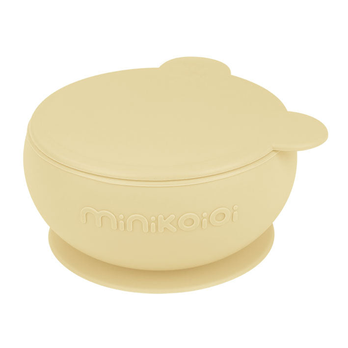 Bowly - Silikon Schüssel mit Deckel - WikoBaby